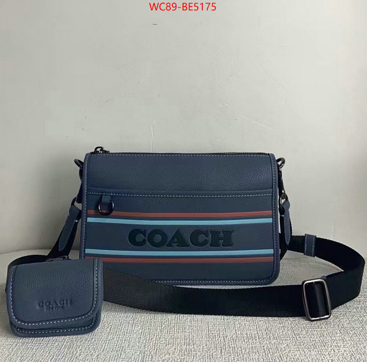 Coach Bags(4A)-Diagonal,perfect ID: BE5175,$: 89USD