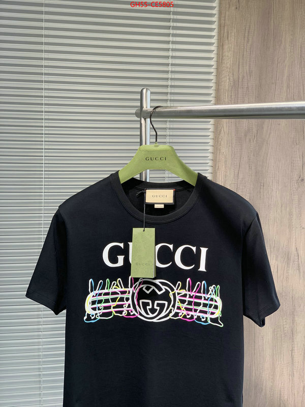 Clothing-Gucci,every designer ID: CE5805,$: 55USD