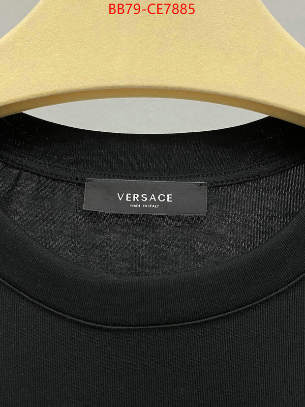 Clothing-Versace,designer wholesale replica ID: CE7885,$: 79USD