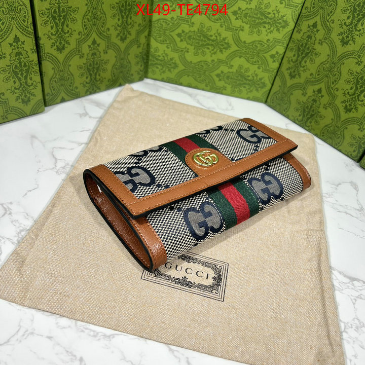 Gucci Bags(4A)-Wallet-,is it ok to buy ID: TE4794,$: 49USD