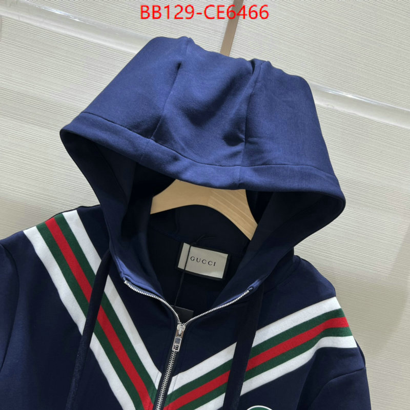 Clothing-Gucci,knockoff ID: CE6466,$: 129USD