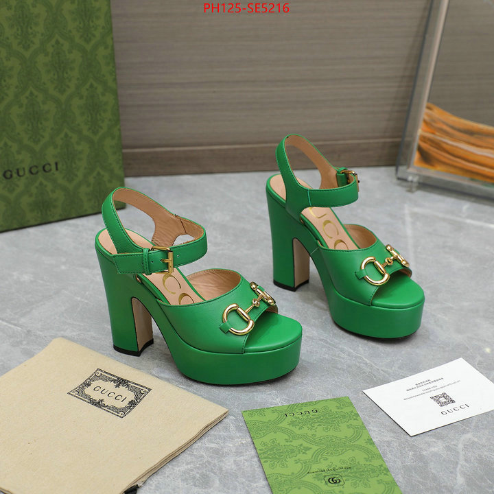 Women Shoes-Gucci,the best affordable ID: SE5216,$: 125USD