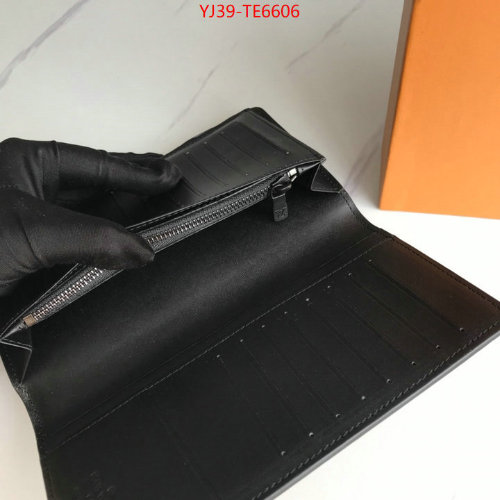 LV Bags(4A)-Wallet,wholesale replica ID: TE6606,$: 39USD