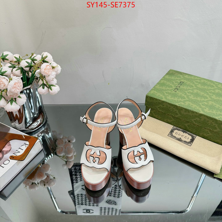 Women Shoes-Gucci,aaaaa replica designer ID: SE7375,$: 145USD