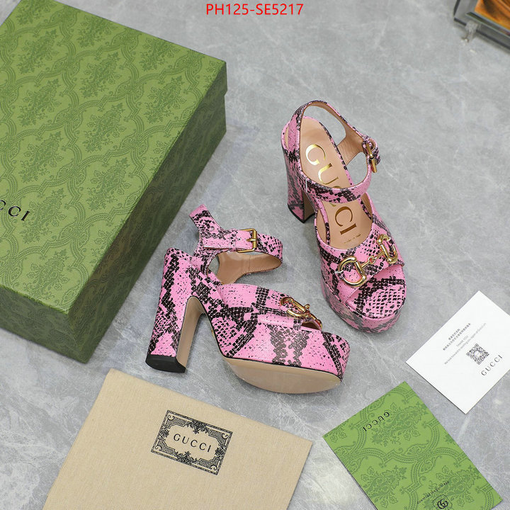 Women Shoes-Gucci,new designer replica ID: SE5217,$: 125USD