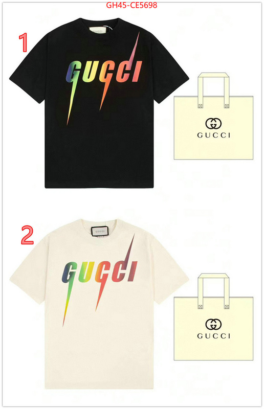 Clothing-Gucci,where can you buy a replica ID: CE5698,$: 45USD