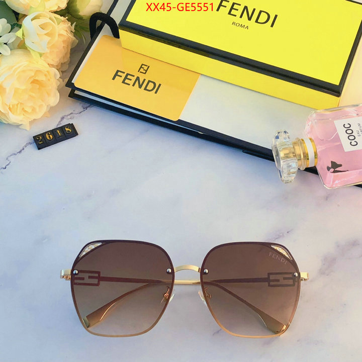Glasses-Fendi,luxury ID: GE5551,$: 45USD