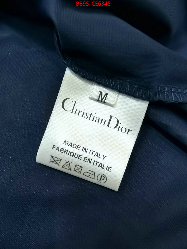 Clothing-Dior,brand designer replica ID: CE6345,$: 95USD