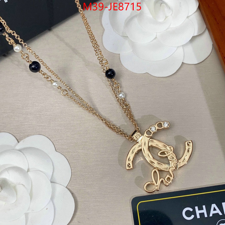 Jewelry-Chanel,buy first copy replica ID: JE8715,$: 39USD