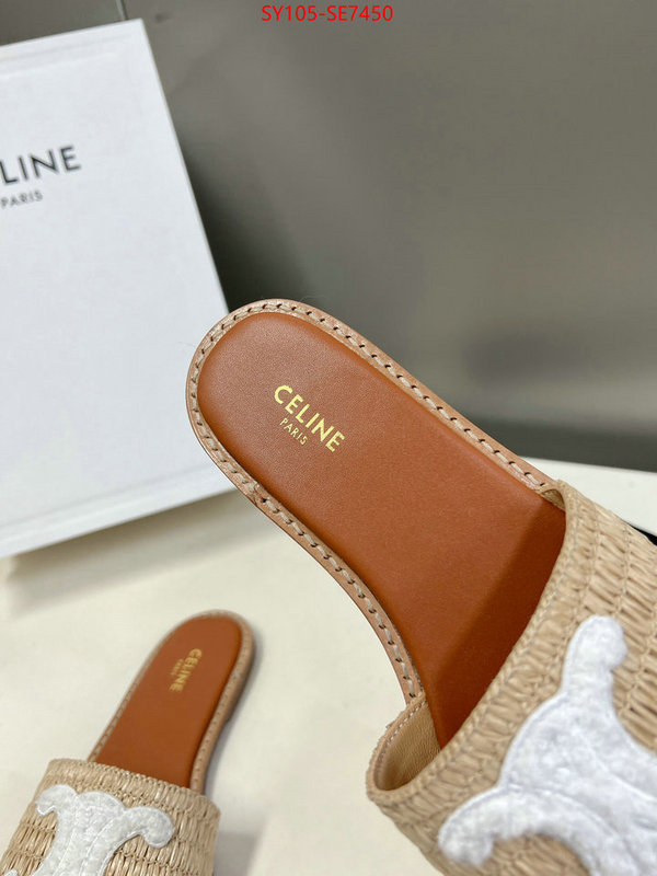 Women Shoes-CELINE,fake designer ID: SE7450,$: 105USD