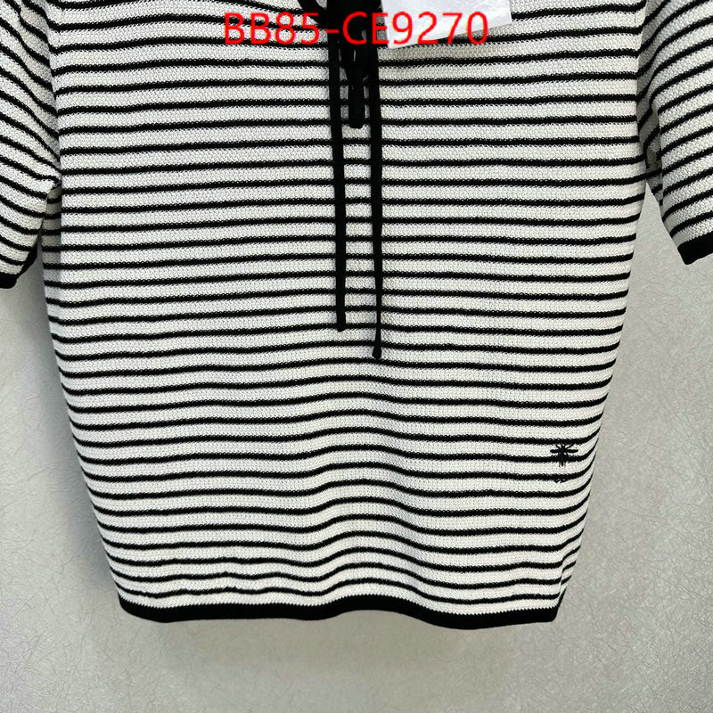 Clothing-Dior,shop cheap high quality 1:1 replica ID: CE9270,$: 85USD