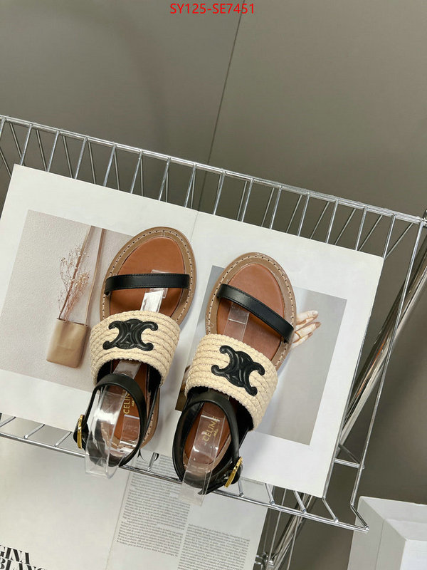 Women Shoes-CELINE,high quality ID: SE7451,$: 125USD