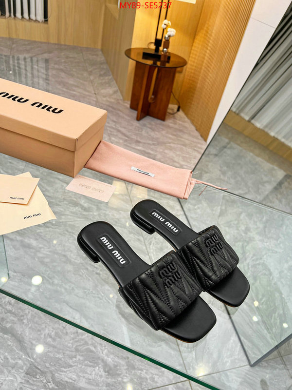 Women Shoes-Miu Miu,designer 7 star replica ID: SE5237,$: 89USD