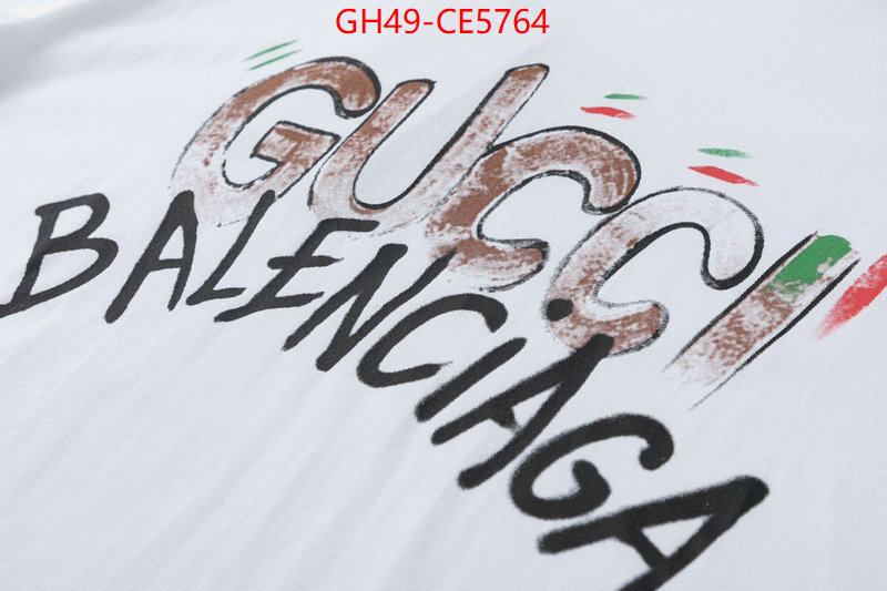 Clothing-Gucci,replica ID: CE5764,$: 49USD