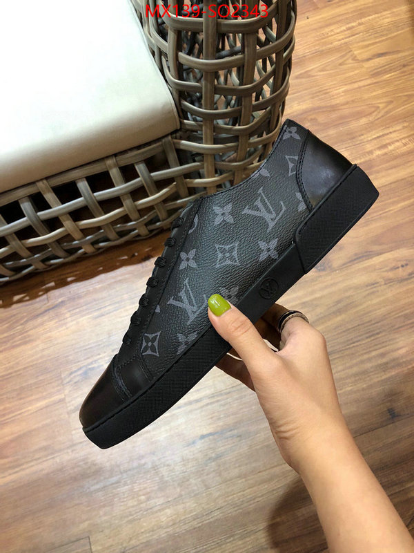 Men Shoes-LV,fake high quality ID: SO2343,$: 139USD