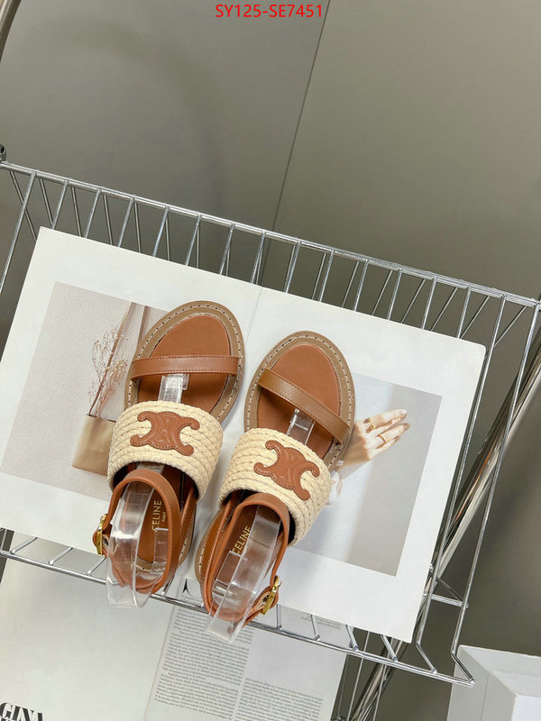 Women Shoes-CELINE,high quality ID: SE7451,$: 125USD