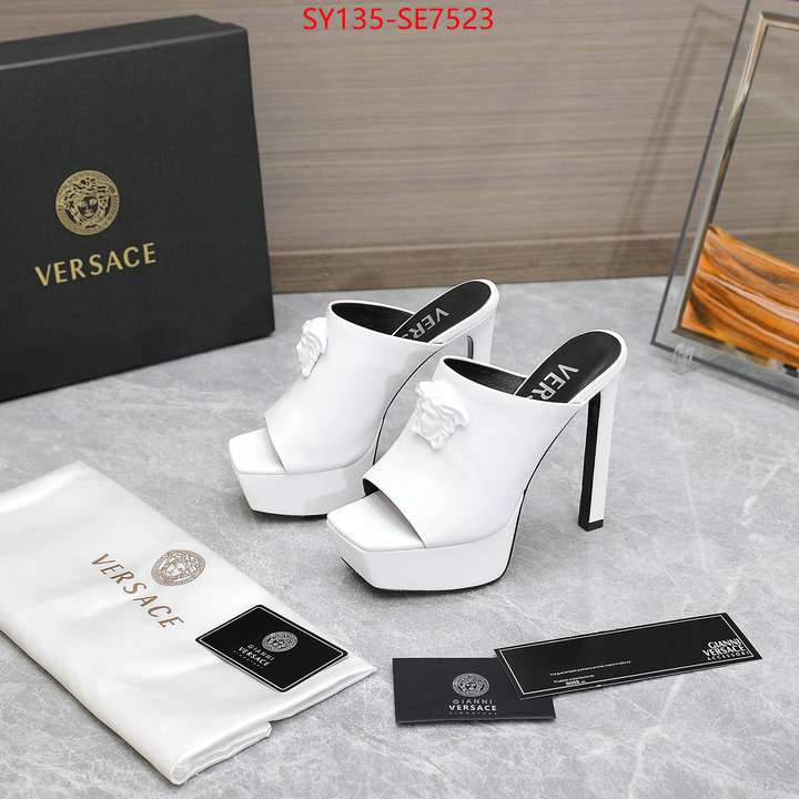 Women Shoes-Versace,how to find designer replica ID: SE7523,$: 135USD