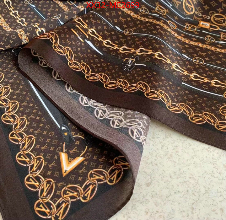 Scarf-LV,top fake designer ID: ME2699,$: 32USD