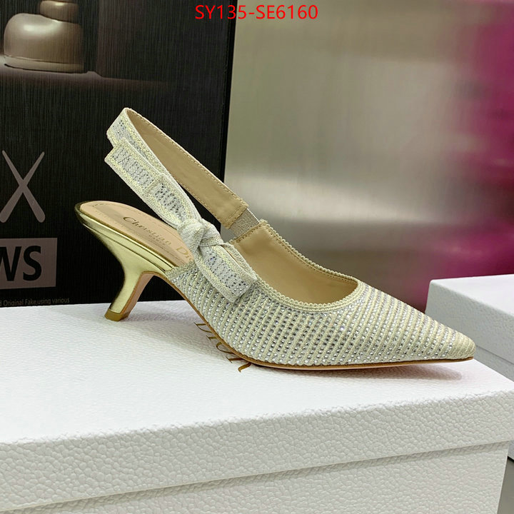 Women Shoes-Dior,high quality replica designer ID: SE6160,$: 135USD