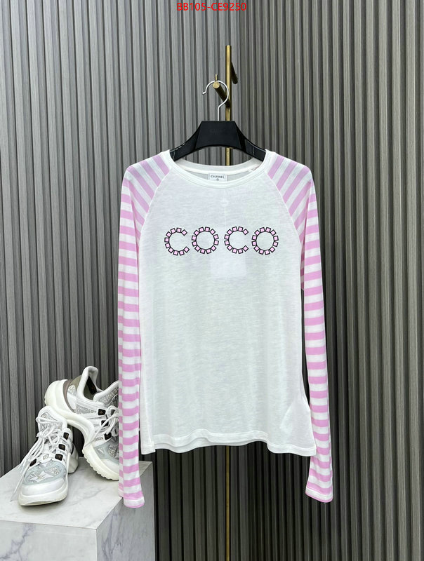 Clothing-Chanel,where to buy the best replica ID: CE9250,$: 105USD