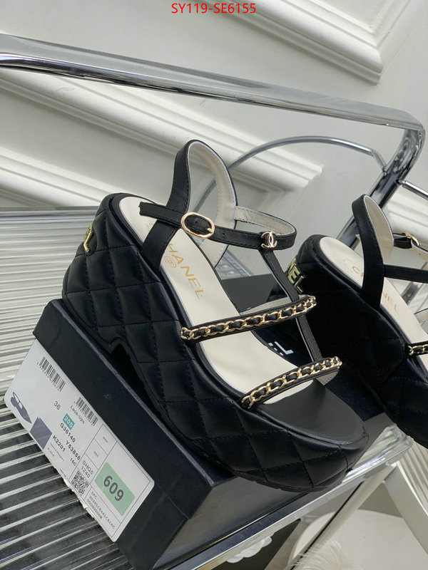 Women Shoes-Chanel,the highest quality fake ID: SE6155,$: 119USD