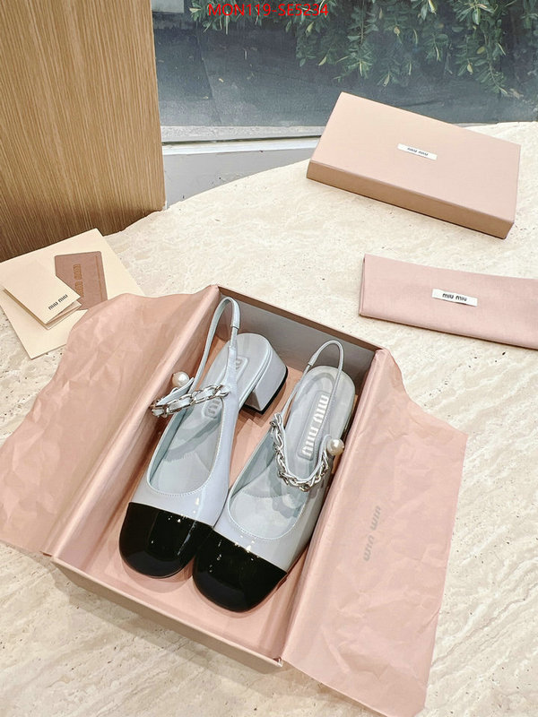 Women Shoes-Miu Miu,only sell high-quality ID: SE5234,$: 119USD