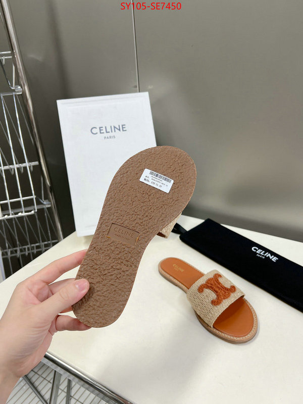 Women Shoes-CELINE,fake designer ID: SE7450,$: 105USD