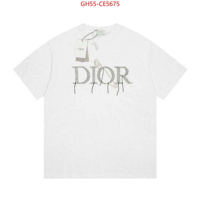 Clothing-Dior,best site for replica ID: CE5675,$: 55USD