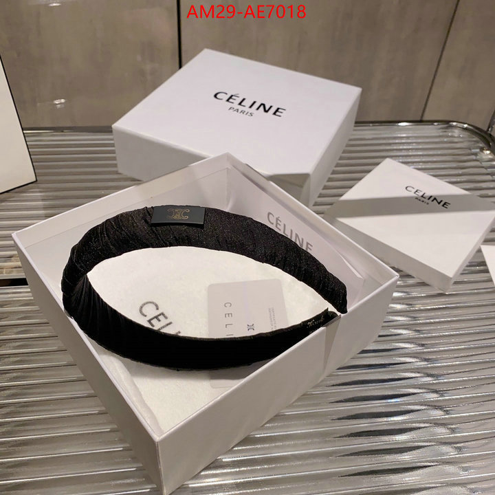 Hair band-Celine,how can i find replica ID: AE7018,$: 29USD