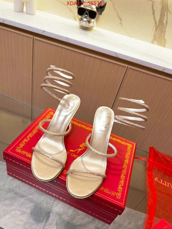 Women Shoes-Rene Caovilla,the top ultimate knockoff ID: SE5381,$: 115USD