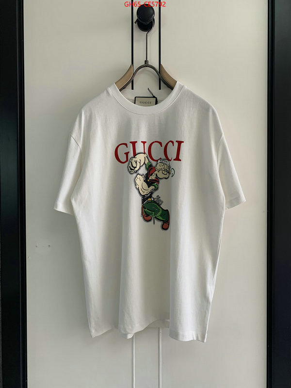 Clothing-Gucci,buy 2023 replica ID: CE5792,$: 65USD