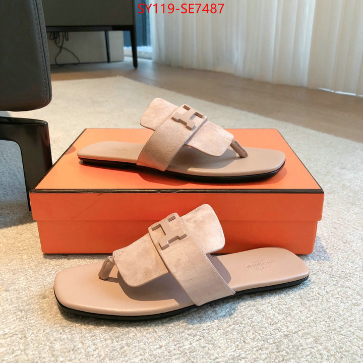 Women Shoes-Hermes,luxury fashion replica designers ID: SE7487,$: 119USD