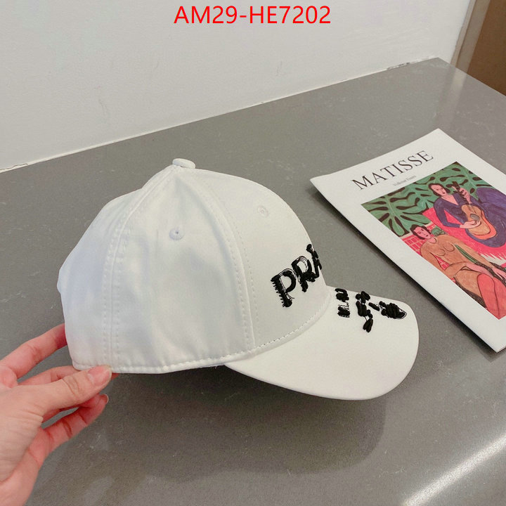 Cap (Hat)-Prada,designer ID: HE7202,$: 29USD