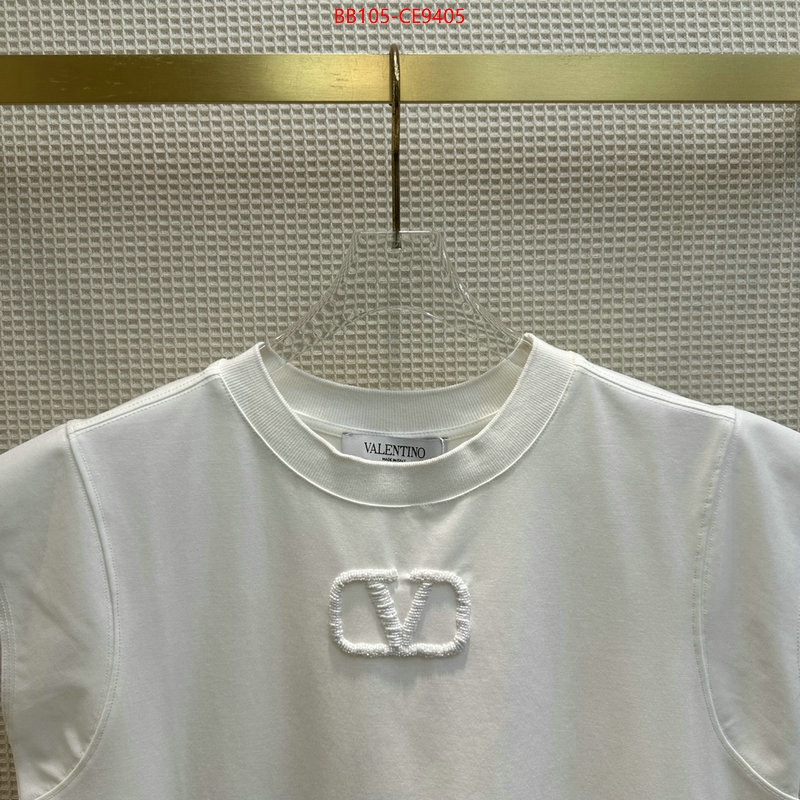 Clothing-Valentino,replica sale online ID: CE9405,$: 105USD