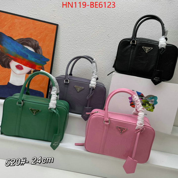 Prada Bags(4A)-Handbag-,copy ID: BE6123,$: 119USD