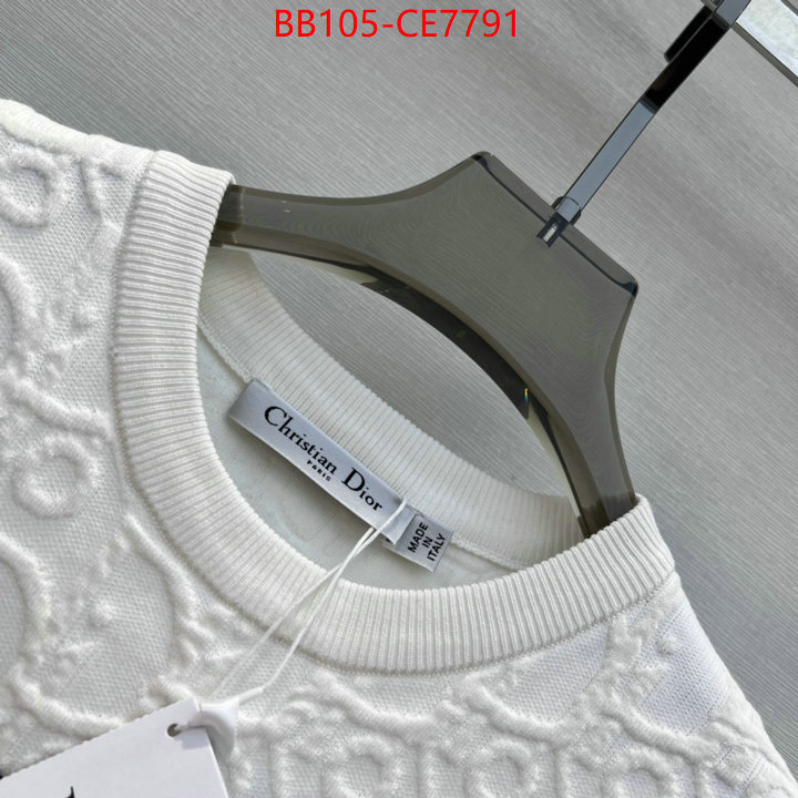 Clothing-Dior,every designer ID: CE7791,$: 105USD