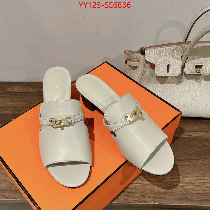 Women Shoes-Hermes,high quality designer replica ID: SE6836,$: 125USD