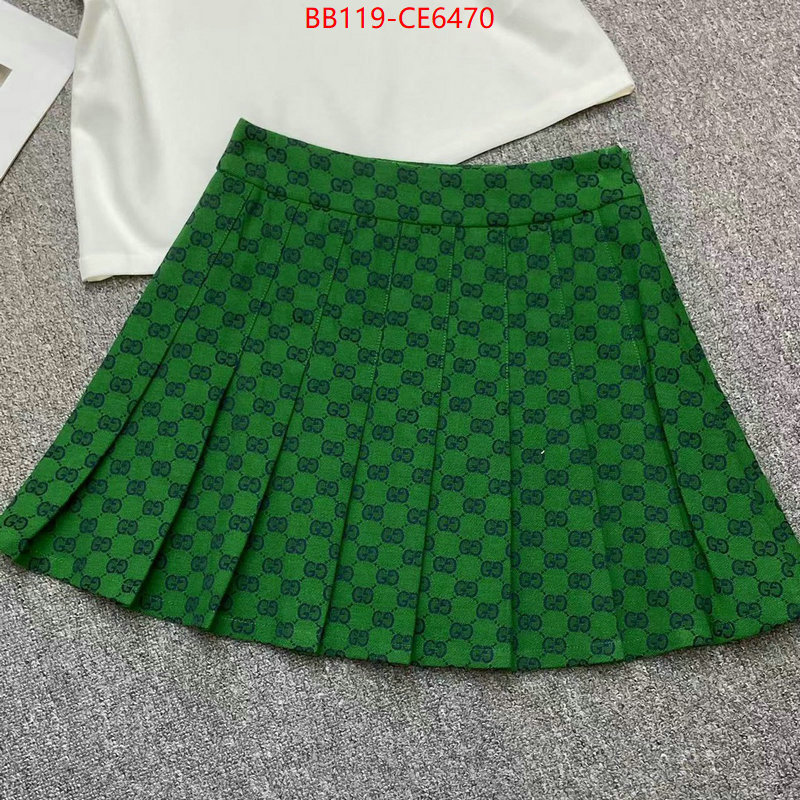 Clothing-Gucci,high quality replica ID: CE6470,$: 119USD