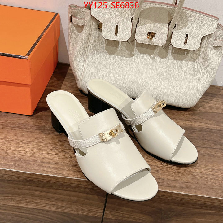 Women Shoes-Hermes,high quality designer replica ID: SE6836,$: 125USD