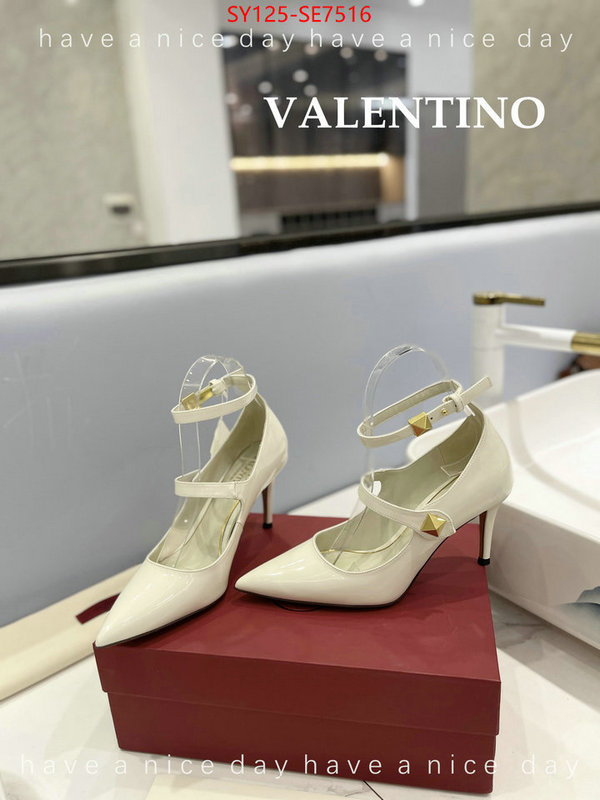 Women Shoes-Valentino,we curate the best ID: SE7516,$: 125USD