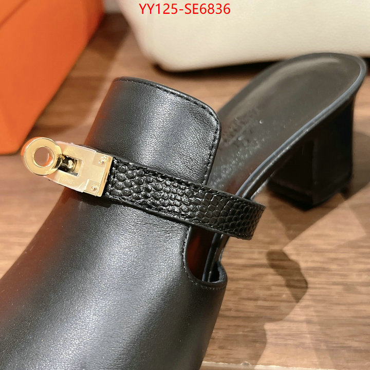 Women Shoes-Hermes,high quality designer replica ID: SE6836,$: 125USD