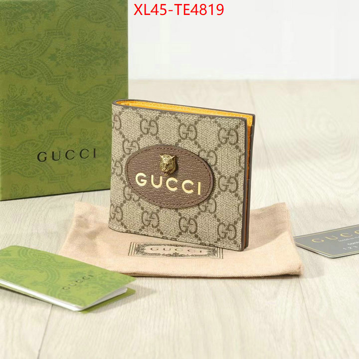 Gucci Bags(4A)-Wallet-,high quality designer replica ID: TE4819,$: 45USD