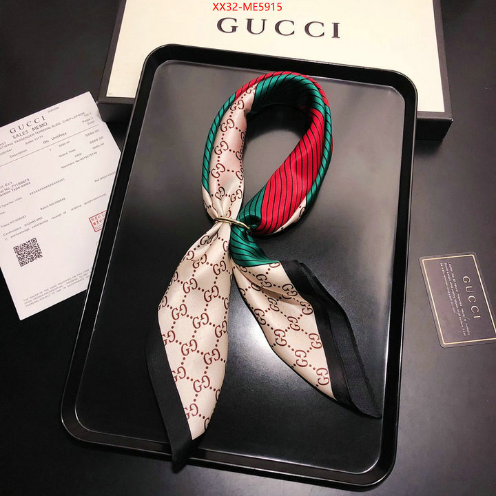 Scarf-Gucci,wholesale replica shop ID: ME5915,$: 32USD