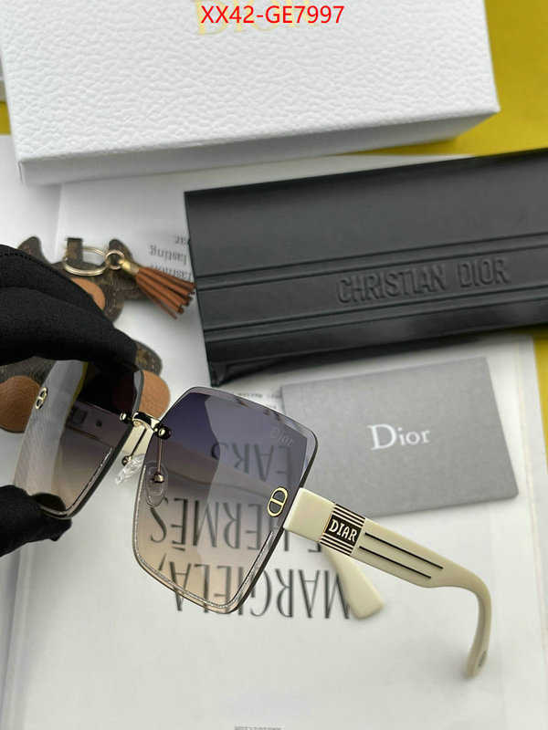 Glasses-Dior,where can i buy the best 1:1 original ID: GE7997,$: 42USD