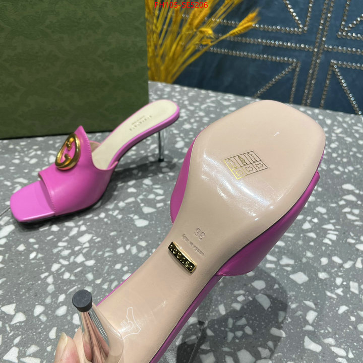 Women Shoes-Gucci,aaaaa replica designer ID: SE5206,$: 105USD