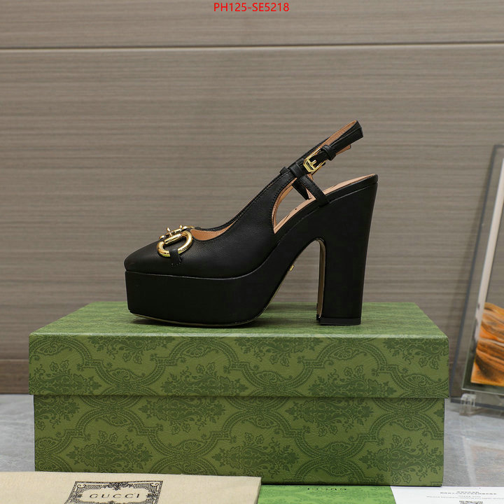 Women Shoes-Gucci,fashion replica ID: SE5218,$: 125USD