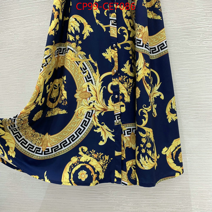 Clothing-Versace,what best designer replicas ID: CE7086,$: 99USD