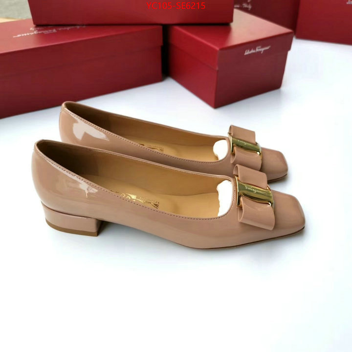 Women Shoes-Ferragamo,replica 1:1 high quality ID: SE6215,$: 105USD