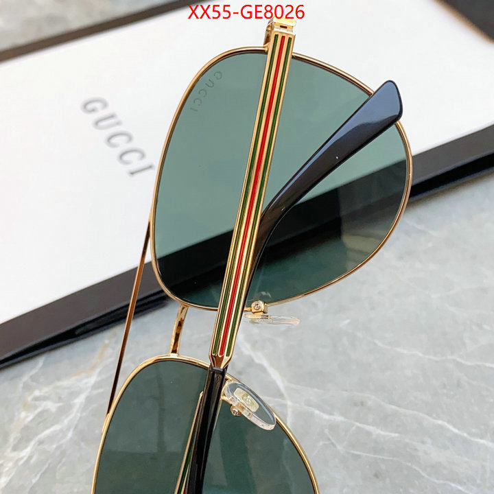 Glasses-Gucci,good ID: GE8026,$: 55USD