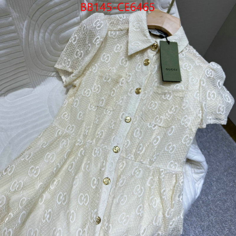 Clothing-Gucci,fake designer ID: CE6465,$: 145USD